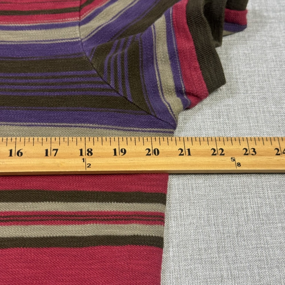 Polo Ralph Lauren Southwestern Striped Polo Shirt Mens Medium Multicolor Cotton - Picture 4 of 10